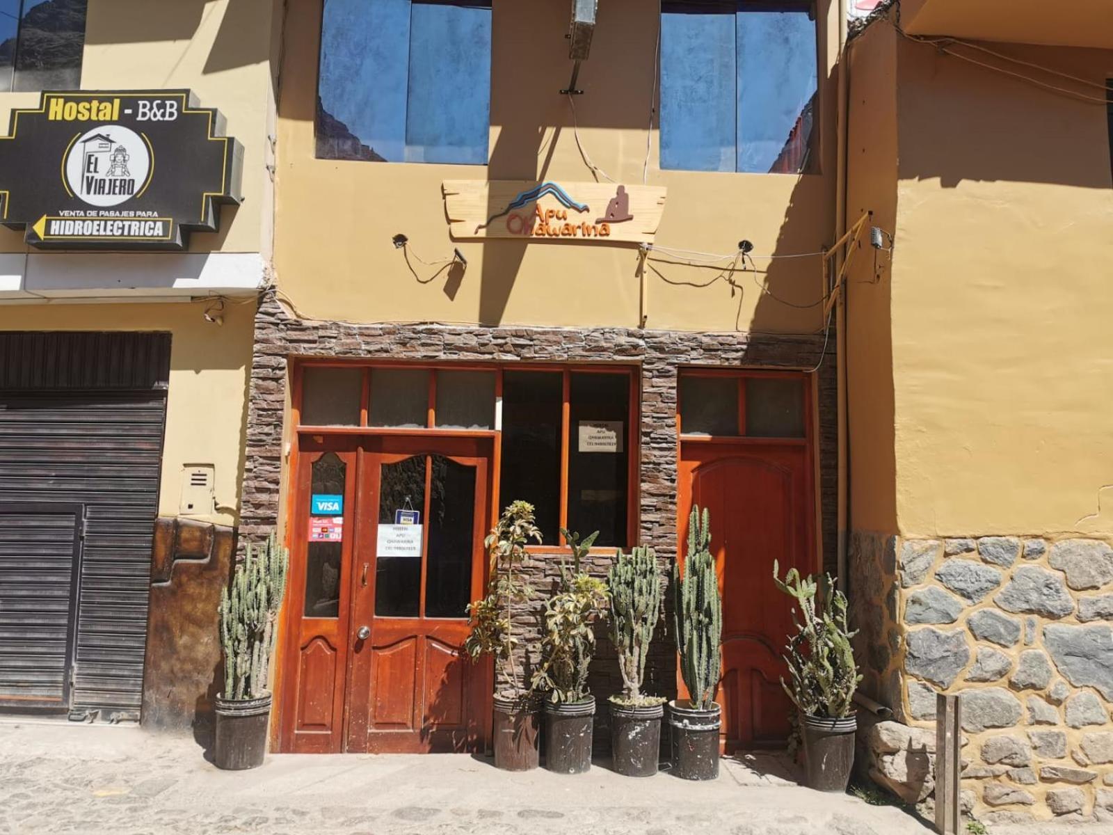 Hostal Apu Qhawarina Ollantaytambo Eksteriør bilde