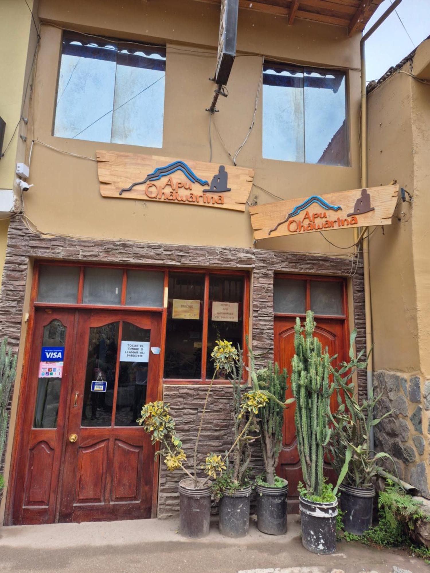 Hostal Apu Qhawarina Ollantaytambo Eksteriør bilde